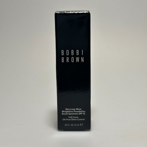 Bobbi Brown Skin Longwear Weightless Foundation SPF 15: Natural Tan W-054 0.44oz - Picture 3 of 3